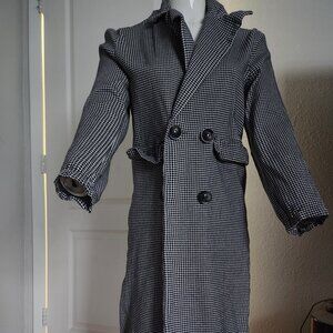 SETTLE DOWN balck and white JACKET